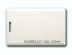 bpc125 - Badge programmable 125 kHz format CLAMSHELL numéroté